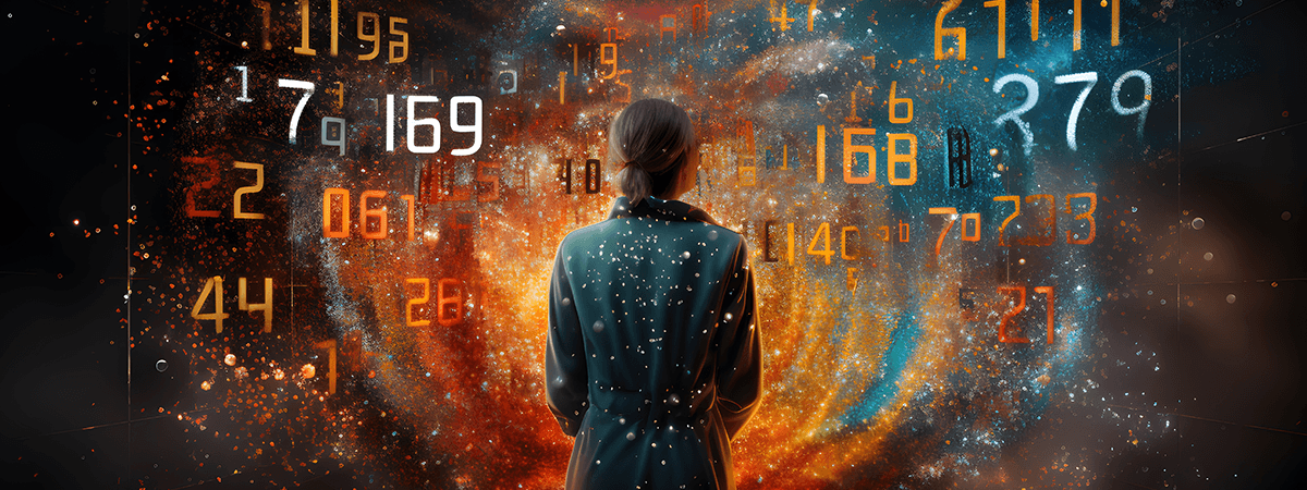 Ilustración numerológica del año 2026