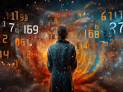 Ilustración numerológica del año 2026