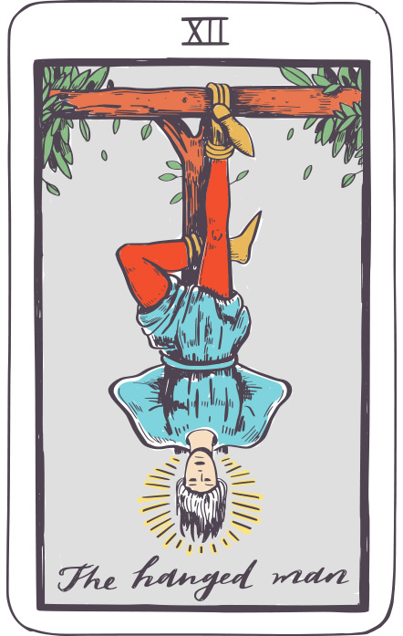 El Colgado - Tarot Rider Waite