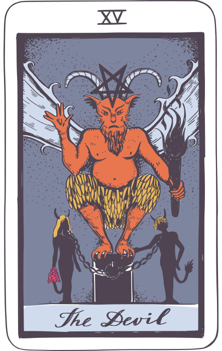 El Diablo - Tarot Rider Waite
