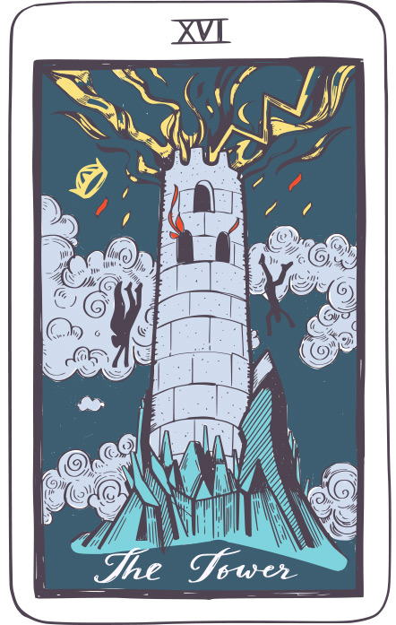 La Torre - Tarot Rider Waite