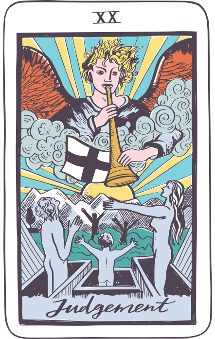 El Juicio - Tarot Rider Waite