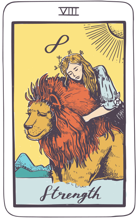 La Fuerza - Tarot Número 8